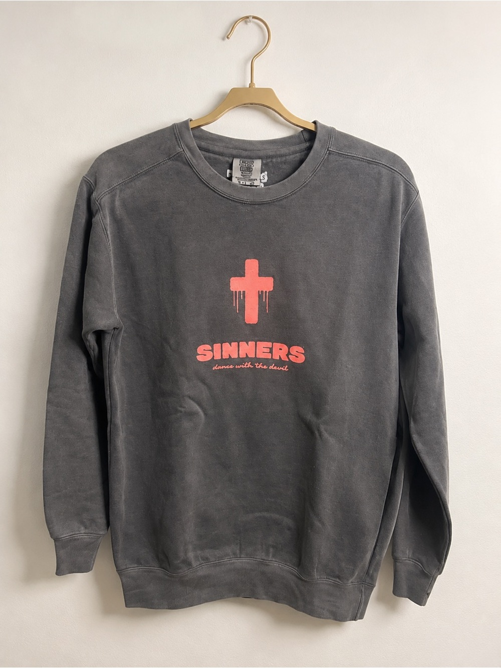 Rucking Fotten “Sinners Dance With the Devil” Graphic Sweatshirt Small